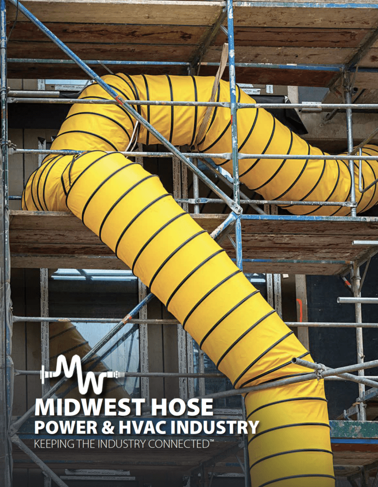 Midwest Hose power and HVAC industry catalog preview