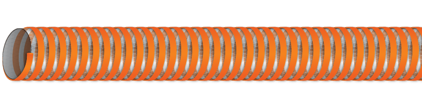 Clear with orange hose illustration
