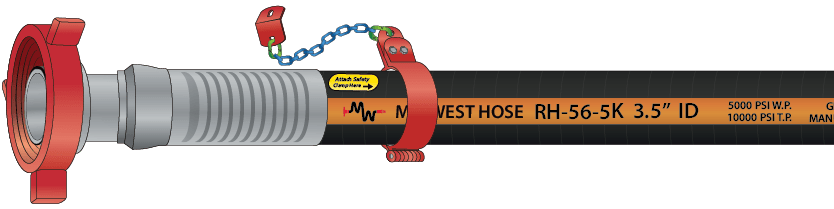 Grade D hose illustration