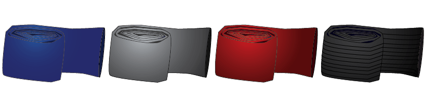 Layflat discharge hose illustration