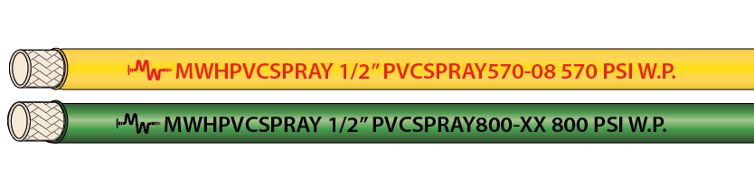 PVC spray hose illustration