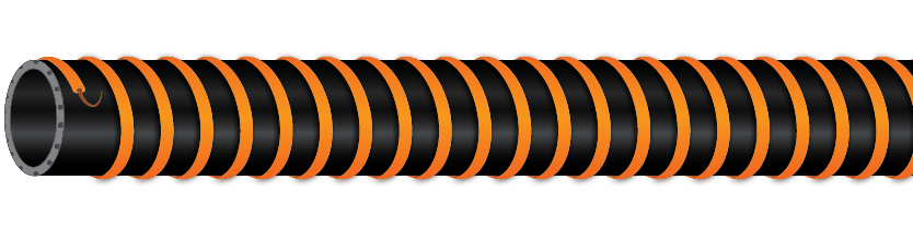 Petroleum lightweight hose illustration
