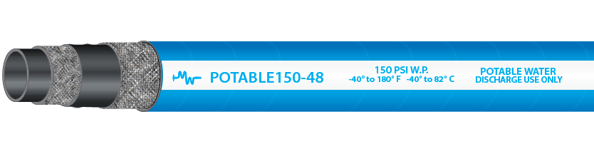 Potable Water FDA Hose illustration