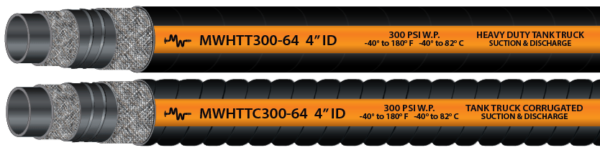 Tank Truck 300 PSI Hose illustration