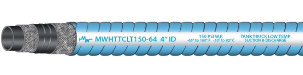 Tank Truck Corrugated Low Temp 150 PSI Hose illustration