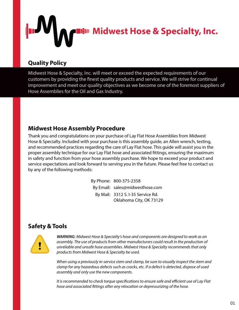 Layflat Clamp Assembly Guide Preview Image