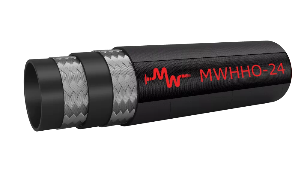 Hot oiler hose illustration