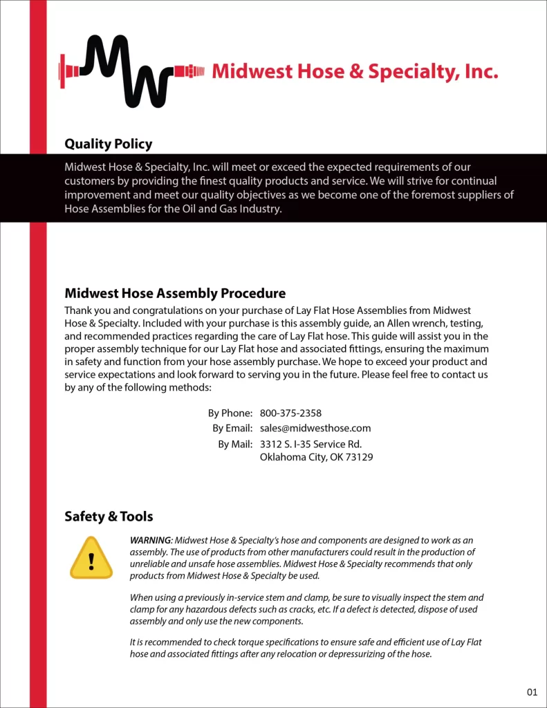 Layflat Clamp Assembly Guide Preview Image